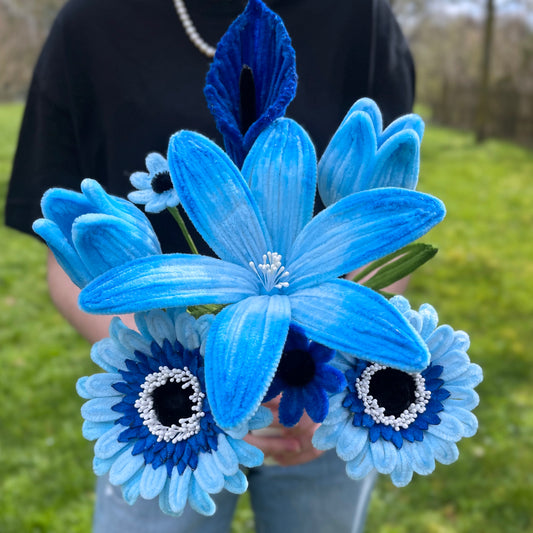 Bouquet bleu