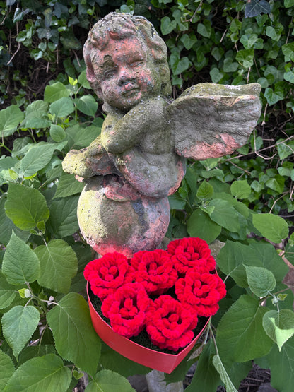 Boîte cœur roses