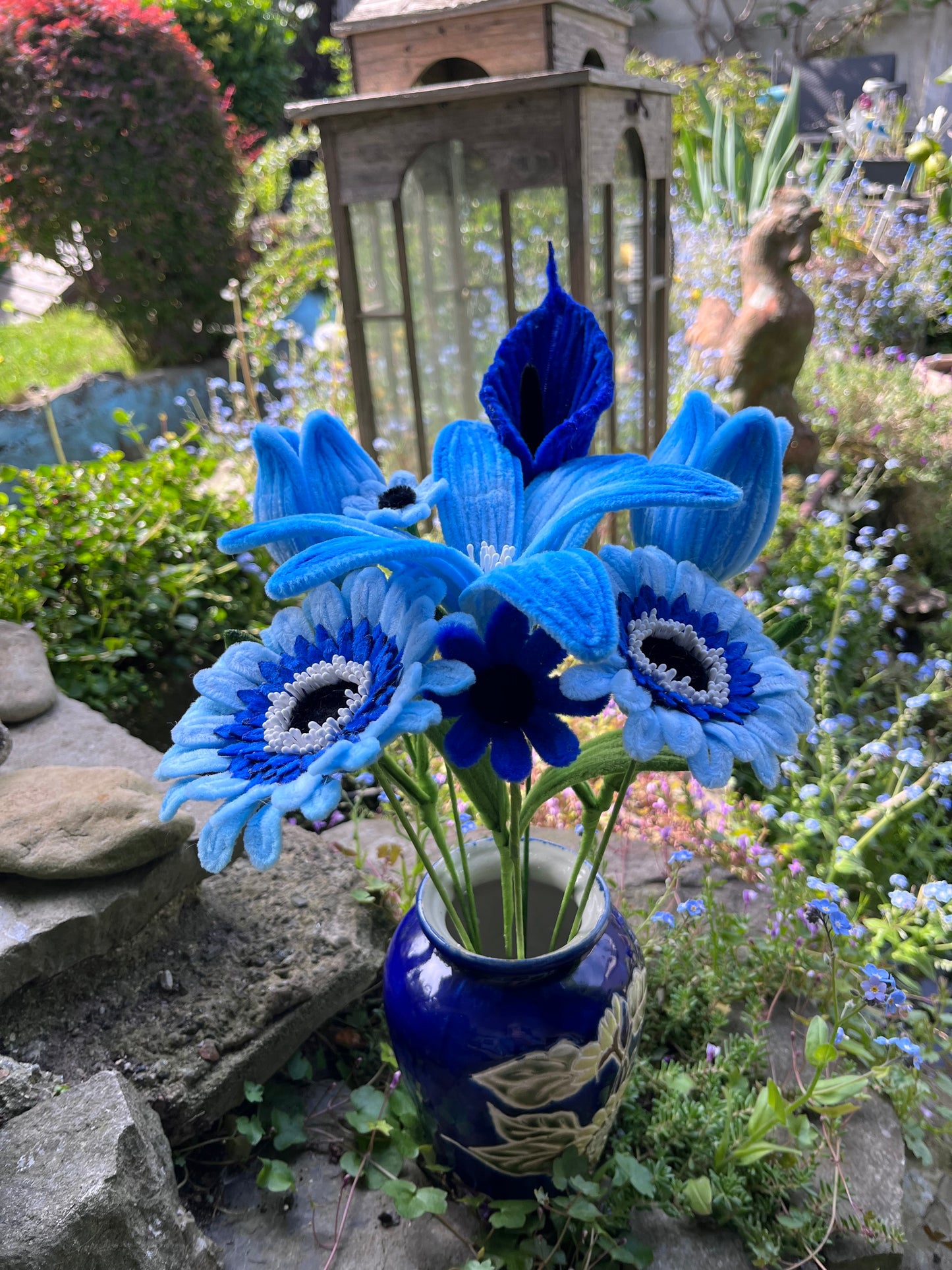 Bouquet bleu