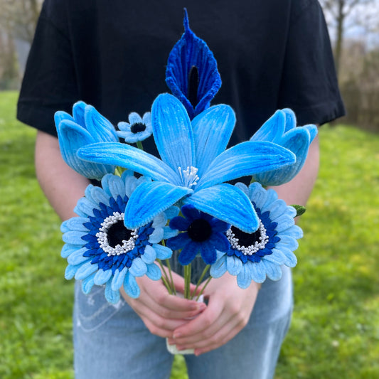 Bouquet bleu