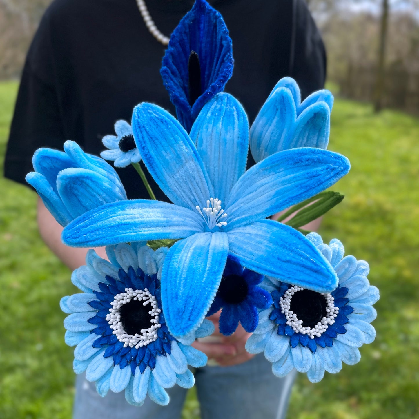 Bouquet bleu