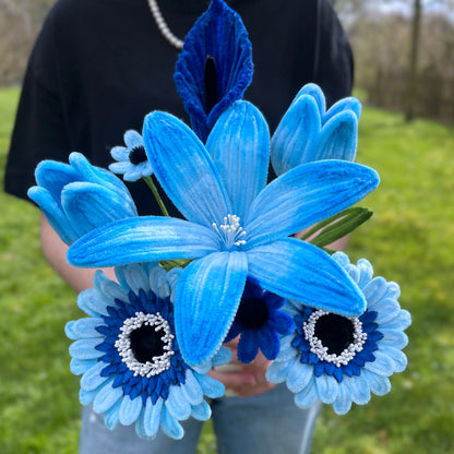 Bouquet bleu