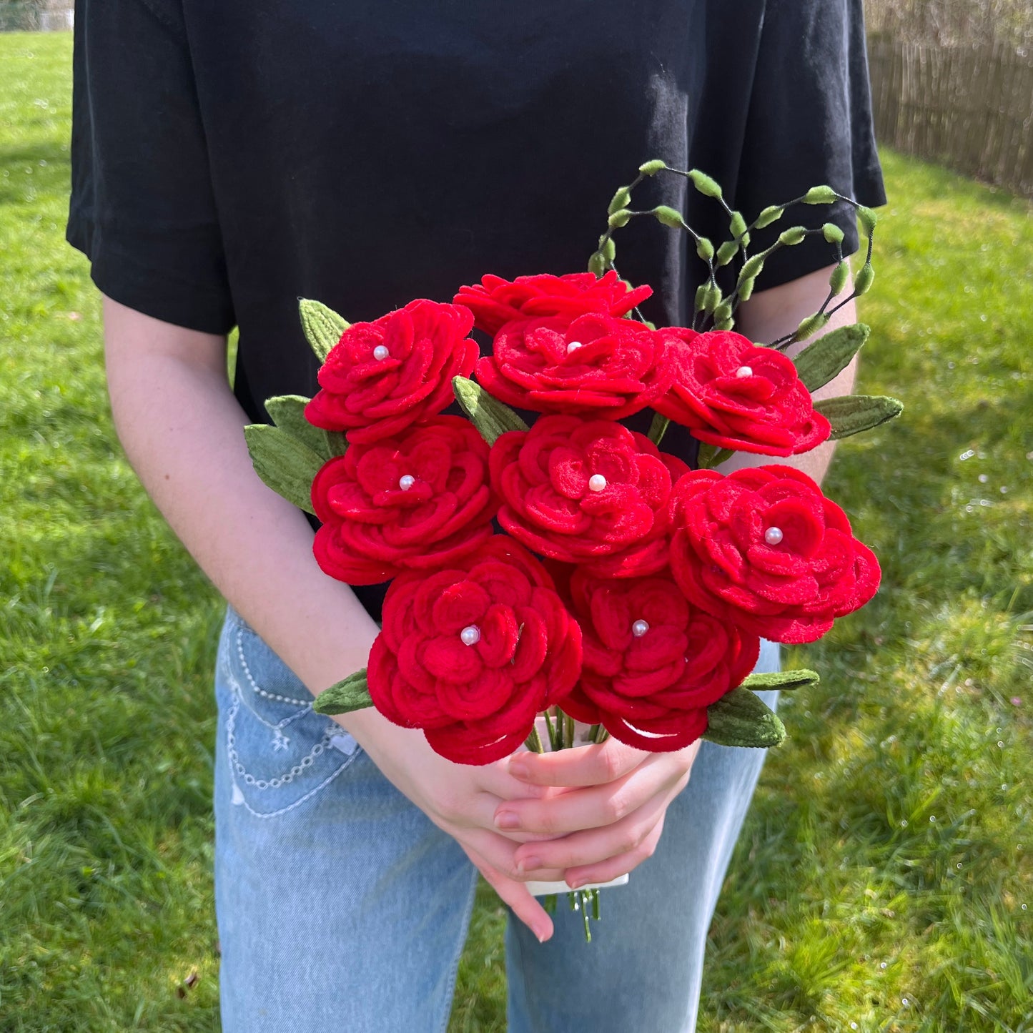 Bouquet de roses rouges